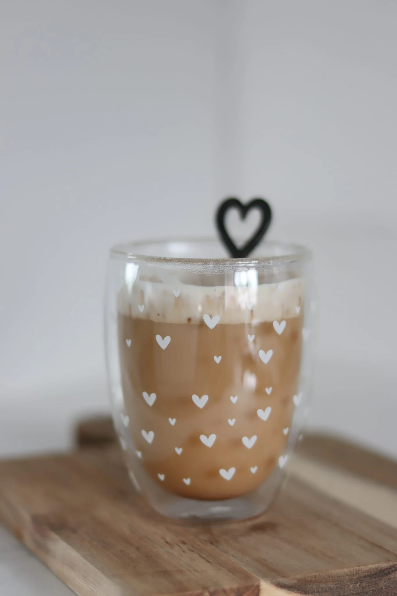 Set Of 4 Double Wall Glasses – Small Closer Heart/White 3 Set Of 4 Double Wall Glasses – Small Closer Heart/White - Image 3