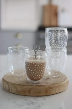 Set Of 4 Double Wall Glasses – Cosmos White -Pretty Little Home IMG 3185 2