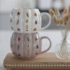 Large Pumpkin Mug – Floral/Autumn