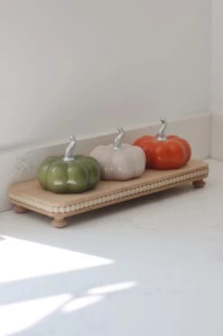 Long Beaded Wooden Tray – Natural -Pretty Little Home IMG 4073