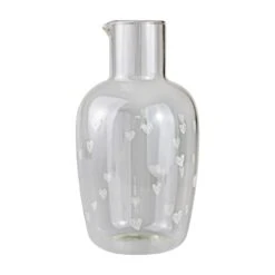 Glass Drinks Dispenser – Multi Hearts Small -Pretty Little Home IMG 4739