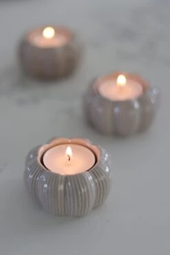 Set Of 3 Ceramic Pumpkin Tea Light Holders – Autumn 7 Set Of 3 Ceramic Pumpkin Tea Light Holders – Autumn -Pretty Little Home IMG 4760 2