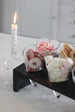Glass Heart Snacking Station – Black -Pretty Little Home IMG 5028