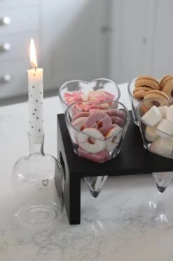Glass Heart Snacking Station – Black -Pretty Little Home IMG 5034