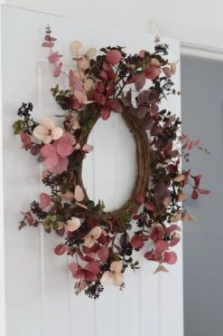 Purple Berry Eucalyptus – Autumn Wreath
