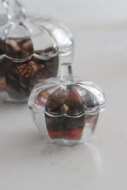 Glass Pumpkin Jars – Bundle -Pretty Little Home IMG 5062 2