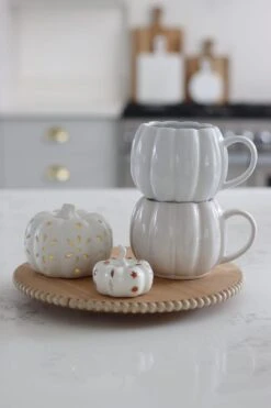 Beaded Lazy Susan – Natural