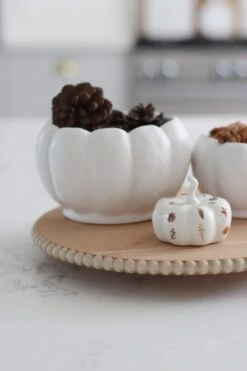 Beaded Lazy Susan – Natural -Pretty Little Home IMG 5188 2