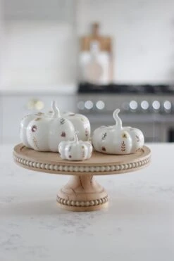 Wooden Cake Stand – Natural