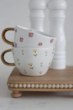 Square Beaded Wooden Tray – Natural -Pretty Little Home IMG 5468 2