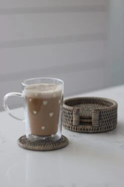 Rattan Coasters – Natural -Pretty Little Home IMG 5884