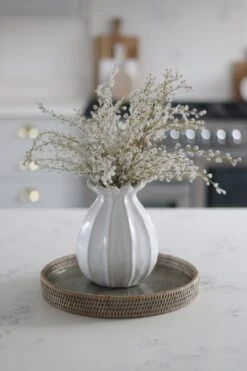 Round Rattan Serving Tray – Natural -Pretty Little Home IMG 5924 2