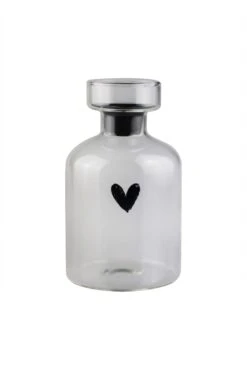 Metal Insert Candle Holder – Single Heart