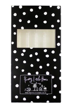 Set Of 4 Glass Straws – White/Polka -Pretty Little Home IMG 7016
