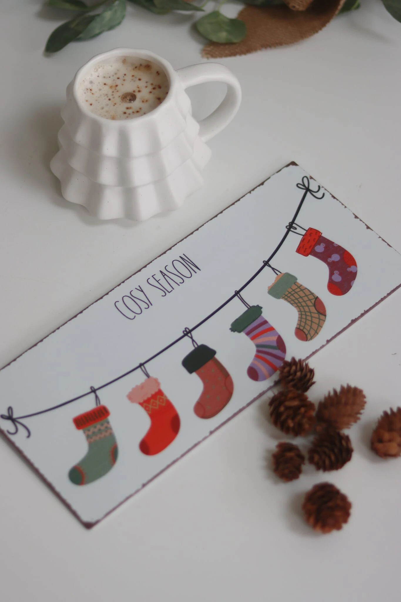 Cosy Season Metal Sign 1 Cosy Season Metal Sign