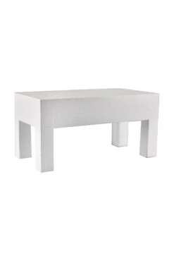 Rustic Stool – Long/White