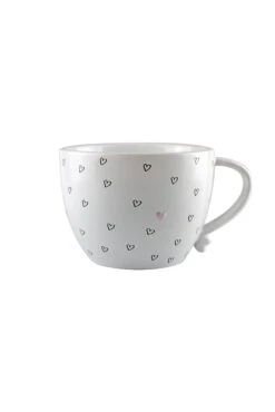 Heart Handled Mug – Pink Heart -Pretty Little Home IMG 7648