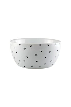 Ceramic Bowl – Multi Hearts Dots -Pretty Little Home IMG 7658
