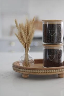 Beaded Round Tray – Natural -Pretty Little Home IMG 8036