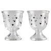 Egg Holder – Black/Hearts Dots 2 PC Set