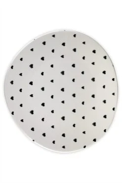 Irregular Ceramic Plates – Multi Heart 4pc Set