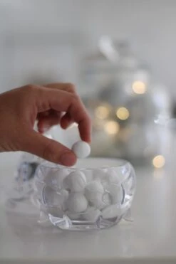 Glass Gonk Jar – Black Polka Dots -Pretty Little Home IMG 8354