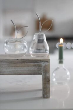 Glass Ornaments – Apple/Pear Plain -Pretty Little Home IMG 8385