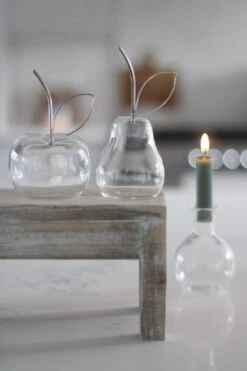 Glass Ornaments – Apple/Pear Plain -Pretty Little Home IMG 8387