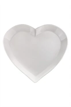 Ceramic Plates -Heart Shape/4PC Set -Pretty Little Home IMG 9008