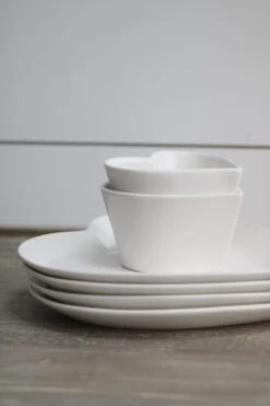 Ceramic Plates -Heart Shape/4PC Set -Pretty Little Home IMG 9419