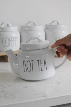 Ceramic Teapot – Black -Pretty Little Home IMG 9948