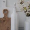 Ribbed Ceramic Oil Bottle
