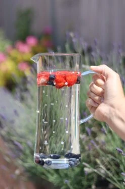 Polka Dot Glass Jug