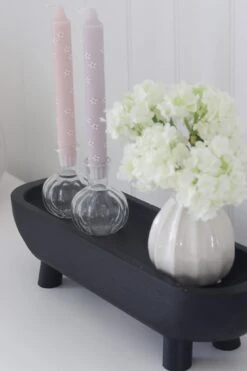 Paulownia Tray On Legs – Black -Pretty Little Home blIMG 9336 2