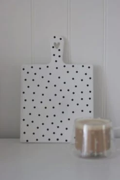 Wooden Chopping Board – Polka White -Pretty Little Home cb2IMG 8783 2
