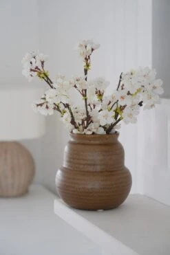 Irregular Camel Ceramic Vase -Pretty Little Home cvDSC08615 2