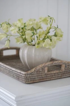 Maggie White Ceramic Vase