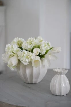 Maggie White Ceramic Vase -Pretty Little Home m2image00049