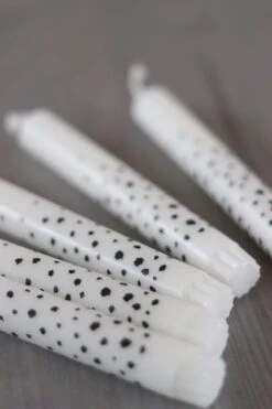 Polka Dot Candlesticks -Pretty Little Home pdIMG 9353 2
