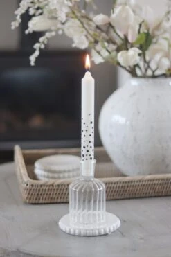 Polka Dot Candlesticks -Pretty Little Home pdIMG 9359 2