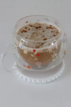 Round Double Wall Glass Mug – Summer -Pretty Little Home sIMG 9501 2