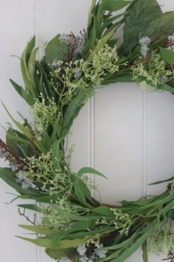 Faux Spring Morning Wreath -Pretty Little Home smIMG 8801 2