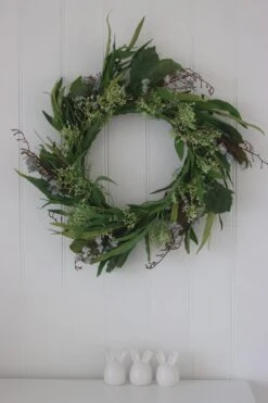 Faux Spring Morning Wreath