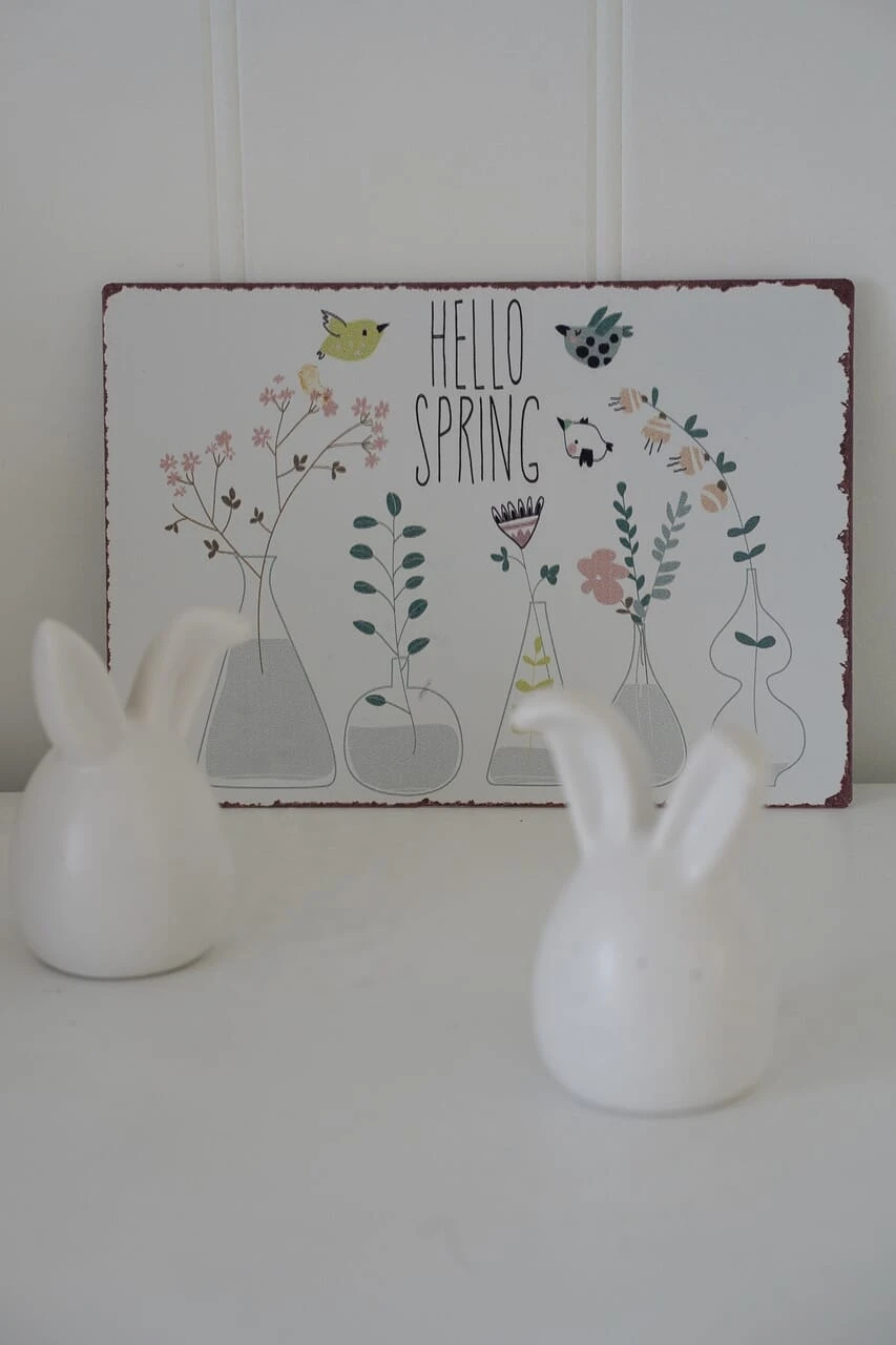 Hello Spring Metal Sign 2 Hello Spring Metal Sign - Image 2