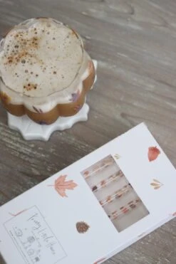 Set Of 4 Glass Straws – Autumn