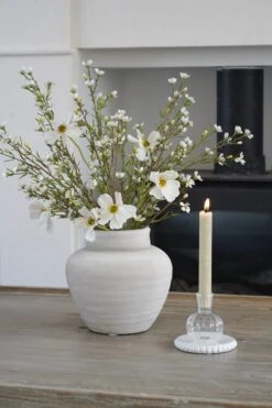 Faux Wax Flower Stem -Pretty Little Home wfDSC09136 2